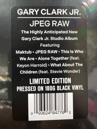 Gary Clark Jr. - JPEG RAW