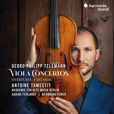 Georg Philipp Telemann, Antoine Tamestit, Akademie Für Alte Musik Berlin, Sabine Fehlandt, Bernhard Forck - Viola Concertos: Overtures - Fantasias
