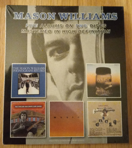 Mason Williams - Five Albums On Two Discs: The Mason Williams Phonograph Record / The Mason Williams Ear Show / Music By Mason Williams / Hand Made / Sharepickers