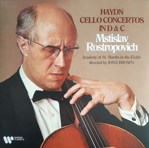 Haydn, Mstislav Rostropovich, Academy Of St. Martin-in-the-Fields, Iona Brown - Cello Concertos In D & C