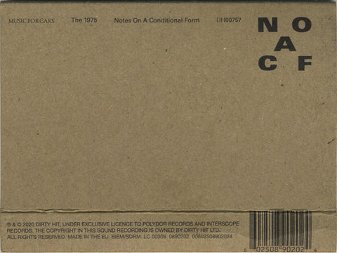 The 1975 - Notes On A Conditional Form
