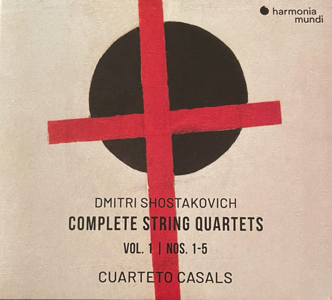 Dmitri Shostakovich, Cuarteto Casals - Complete String Quartets . Vol. 1 Nos. 1-5