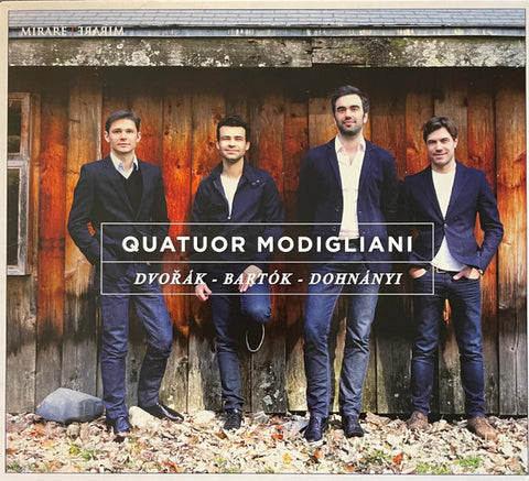 Quatuor Modigliani, Dvorak, Bartok, Dohnanyi - Quatuor à Cordes N°12 / Quatuor à Cordes N°2 / Quatuor à Cordes N°3