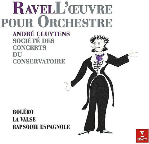 Maurice Ravel / Orchestre De La Société Des Concerts Du Conservatoire, André Cluytens - L'Œuvre Pour Orchestre (Boléro - La Valse - Rapsodie Espagnole)