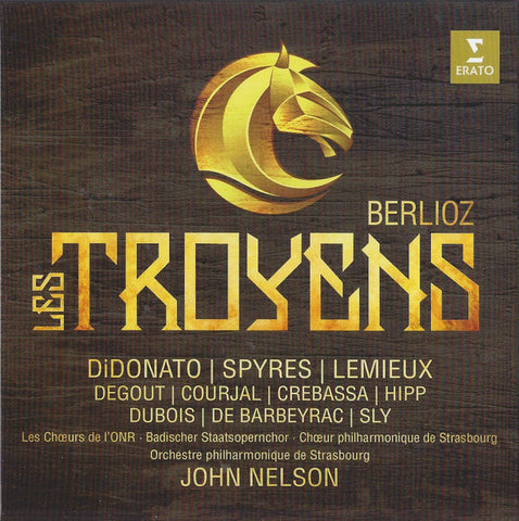 Berlioz - DiDonato, Spyres, Lemieux, Degout, Courjal, Crebassa, Hipp, Dubois, De Barbeyrac, Sly, Les Chœurs De L'ONR, Badischer Staatsopernchor, Chœur Philharmonique De Strasbourg, Orchestre Philharmonique De Strasbourg, Joh... - Les Troyens