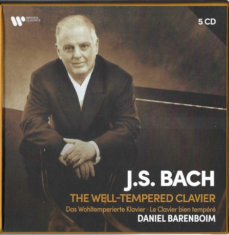 J.S. Bach, Daniel Barenboim - The Well-Tempered Clavier = Das Wohltemperierte Clavier = Le Clavier Bien Tempéré