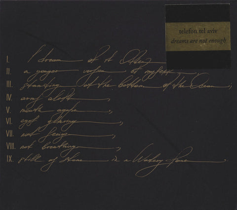 Telefon Tel Aviv - Dreams Are Not Enough