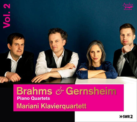 Brahms & Gernsheim - Mariani Klavierquartett - Piano Quartets (Vol. 2)