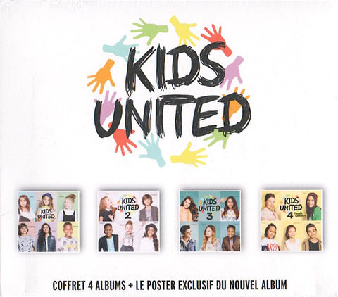 Kids United - Coffret 4 Albums + Le Poster Exclusif Du Nouvel Album