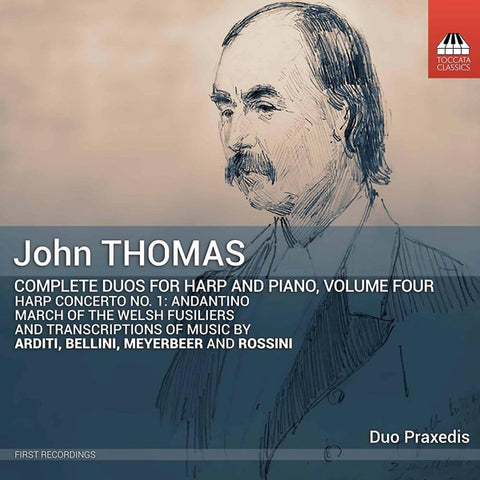 John Thomas - Duo Praxedis - Complete Duos For Harp And Piano, Volume Four