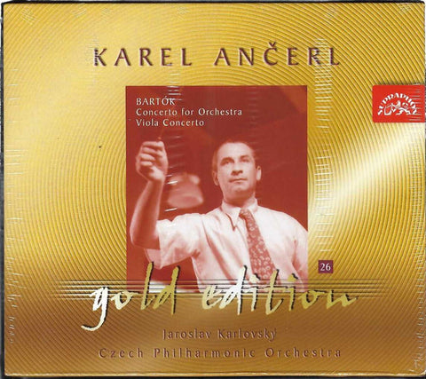 Karel Ančerl, Czech Philharmonic Orchestra, Jaroslav Karlovský : Bartók - Concerto For Orchestra • Viola Concerto