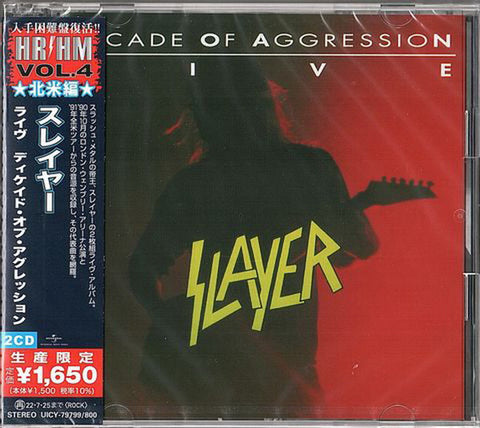 Slayer = スレイヤー - Decade Of Aggression Live = ライヴ ディケイド・オブ・アグレッション