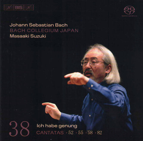 Johann Sebastian Bach, Bach Collegium Japan, Masaaki Suzuki - Cantatas 38: ►52 ►55 ►58 ►82 (Ich Habe Genung)