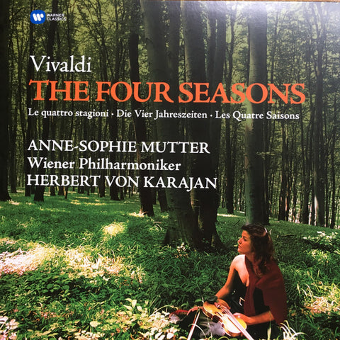 Vivaldi - Anne-Sophie Mutter, Wiener Philharmoniker, Herbert von Karajan - The Four Seasons / Le Quattro Stagioni / Die Vier Jahreszeiten / Les Quatre Saisons