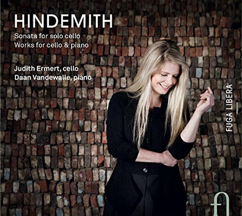 Hindemith, Judith Ermert, Daan Vandewalle - Sonata For Solo Cello, Works For Cello And Piano