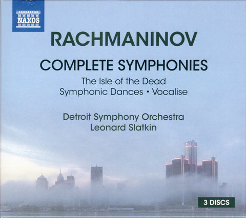 Rachmaninov, Detroit Symphony Orchestra, Leonard Slatkin - Complete Symphonies