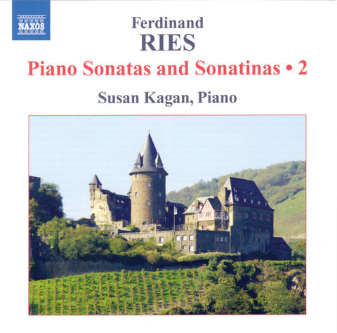 Ferdinand Ries, Susan Kagan - Piano Sonatas And Sonatinas • 2