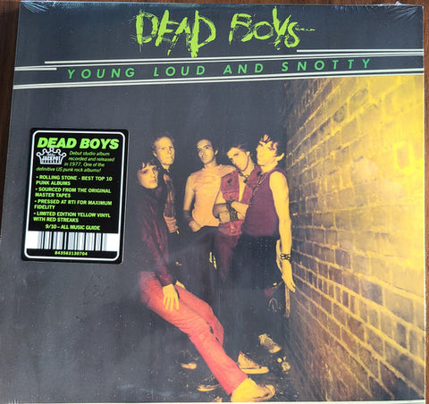Dead Boys - Young Loud And Snotty