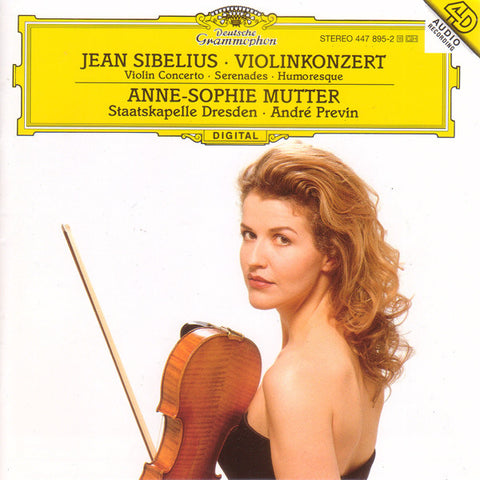 Jean Sibelius - Anne-Sophie Mutter, Staatskapelle Dresden, André Previn - Violinkonzert