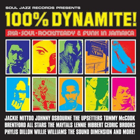 Various - 100% Dynamite! Ska, Soul, Rocksteady & Funk in Jamaica
