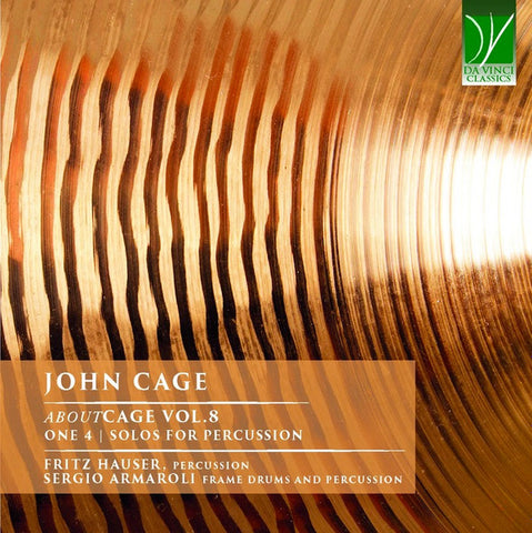 John Cage - Fritz Hauser, Sergio Armaroli - aboutCAGE Vol.8 - One 4 / Solos for Percussion