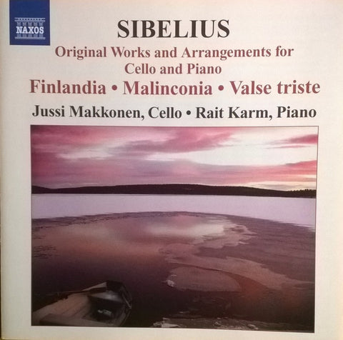 Jean Sibelius - Original Works and Arrangements for Cello and Piano