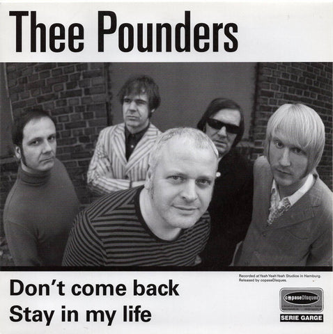 Thee Pounders - Don't Come Back