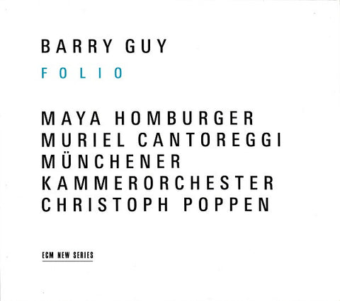 Barry Guy, - Folio
