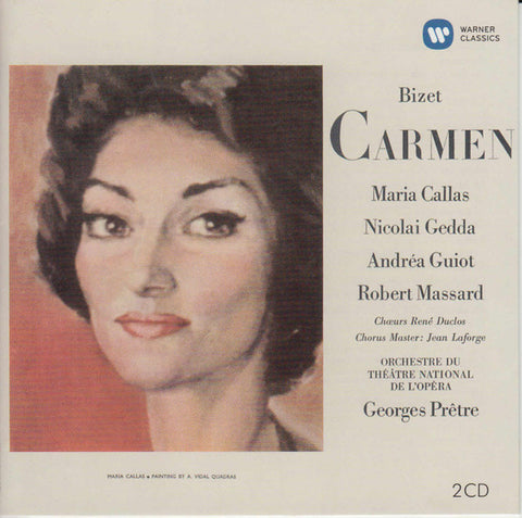 Georges Bizet - Maria Callas, Nicolai Gedda, Andréa Guiot, Robert Massard, Choeur René Duclos, Orchestre National De L'Opéra De Paris, Georges Prêtre - Carmen