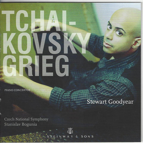 Tchaikovsky, Grieg — Stewart Goodyear | Czech National Symphony, Stanislav Bogunia - Piano Concertos