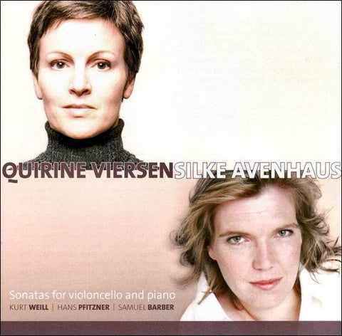 Quirine Viersen & Silke Avenhaus - Sonatas For Violoncello And Piano
