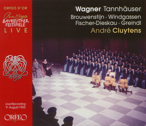 Richard Wagner, André Cluytens, Gré Brouwenstijn, Wolfgang Windgassen, Dietrich Fischer-Dieskau, Josef Greindl - Tannhäuser