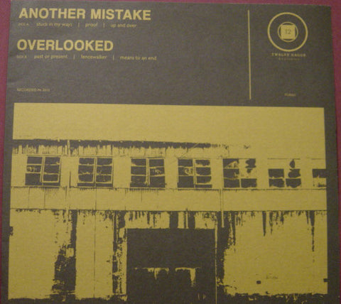 Another Mistake / Overlooked - Another Mistake / Overlooked