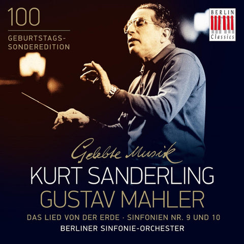 Gustav Mahler, Kurt Sanderling, Berliner Sinfonie Orchester - Das Lied Von Der Erde • Sinfonien Nr. 9 Und 10