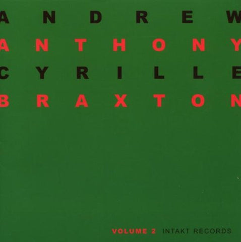 Andrew Cyrille / Anthony Braxton - Duo Palindrome 2002. Vol. 2