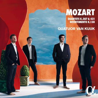 Wolfgang Amadeus Mozart, Quatuor Van Kuijk - Quartets K.387 & 421 - Divertimento K.138