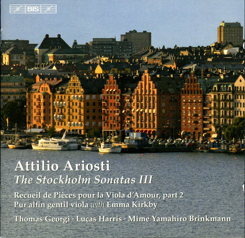 Attilio Ariosti - Attilio Ariosti The Stockholm Sonatas III