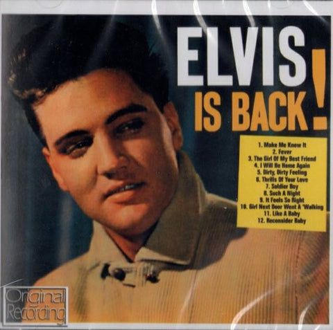 Elvis Presley, - Elvis Is Back!