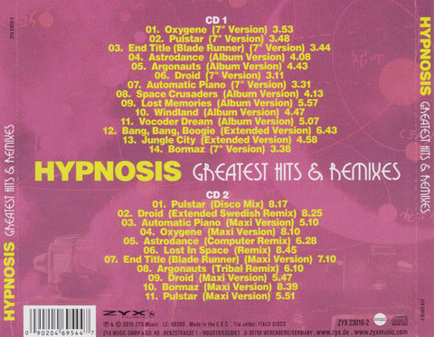 Hypnosis, Hypnosis, Hypnosis - Greatest Hits & Remixes