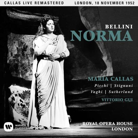 Bellini / Maria Callas, Picchi, Stignani, Vaghi, Sutherland, Orchestra and Chorus Of The Royal Opera House Covent Garden - Norma