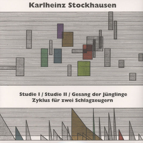 Karlheinz Stockhausen - Studie I / Studie II / Gesang der Junglinge / Zyklus fur zwei Schlagzeugern