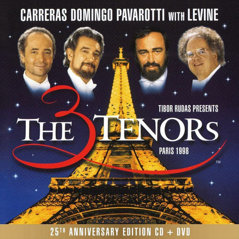 Carreras, Domingo, Pavarotti With Levine - The Three Tenors In Paris