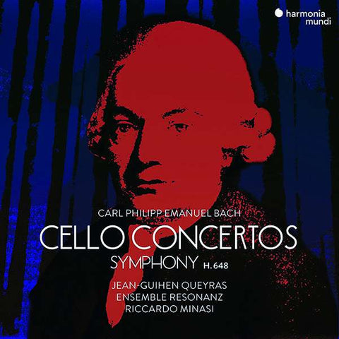 Carl Philipp Emanuel Bach, Jean-Guihen Queyras, Ensemble Resonanz, Riccardo Minasi - Cello Concertos / Symphony H.648