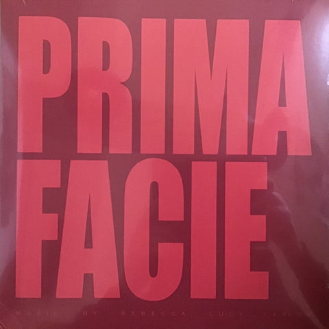 Rebecca Lucy Taylor - Prima Facie (Original Theatre Soundtrack)