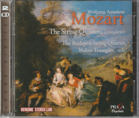 Wolfgang Amadeus Mozart, The Budapest String Quartet, Walter Trampler - The String Quintets (Complete)