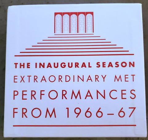 Various - The Inaugural Season: Extraordinary Met Performances From 1966-67
