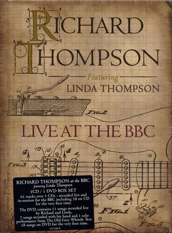 Richard Thompson Featuring Linda Thompson, - Live At The BBC