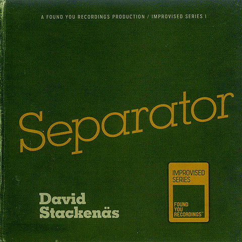David Stackenäs - Separator
