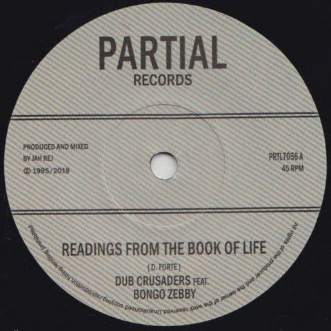 Dub Crusaders Feat. Bongo Zebby - Readings From The Book Of Life