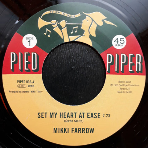 Mikki Farrow / September Jones - Set My Heart At Ease / I'm Coming Home